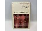 HP 41C Surveying Pac MANUAL ONLY For Scientific Calculator