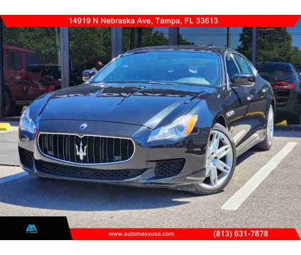 2015 Maserati Quattroporte for sale is a Black 2015 Maserati Quattroporte Car for Sale in Tampa FL