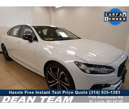 2021 Volvo S90 R-Design is a White 2021 Volvo S90 Car for Sale in Saint Louis MO