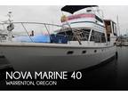 1988 Nova Marine 40 Sundeck Boat for Sale