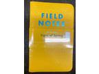 Field Notes Signs of Spring 3 Pack Sealed - Opportunity!