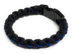 Thin Blue Line Handmade Paracord Bracelet - (PB101)