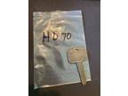 Curtis HD70 Key Blank Vintage NOS G6 - Opportunity!