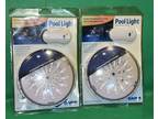 Pool LED Light w/ Remote Magnetic Mount to Vinyl/Steel or