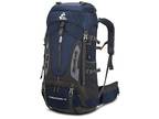 Bseash 60L Waterproof Hiking Camping Backpack with Rain