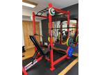 Rogue RML-490C Power Rack, bench, complete home gym