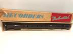 Vintage Dolmetsch Recorder 1960's with Box and Paper Work
