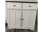 White storage kitchen cabinet (Local Pickup) - Opportunity!