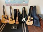 Guitars, Electric, Accoustic, Accessories
