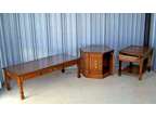 3 pc. Matching Living Room Coffee & End Table Set with