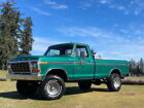 1979 Ford F150 Ranger Lariat 1979 Ford F150 Pickup Green 4WD Automatic Ranger