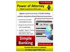 Simple Banking Power of Attorney - Form & CD ( Legal Kit )