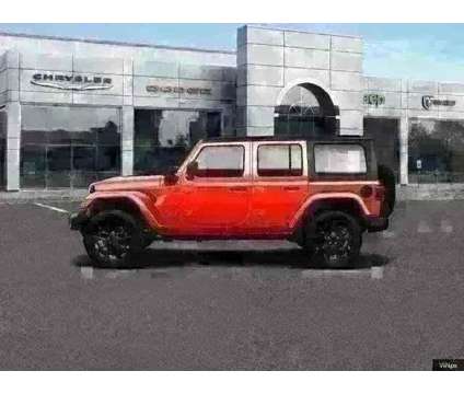 2023 Jeep Wrangler 4xe Sahara is a Red 2023 Jeep Wrangler Car for Sale in Somerville NJ