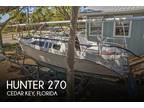 2002 Hunter 270 Boat for Sale