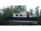 1989 1989 32′ X 10’4 Steel Pleasure Trawler Boat for Sale