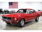 1968 Ford Mustang Fastback Red Coupe 289ci V8