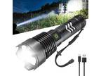 Flashlights High Lumens Rechargeable, 120000 Lumens LED