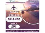 Airfare deals to orlando