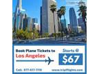 Get cheap plane tickets to Los Angeles