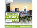 Round trip tickets to Atlanta are available