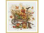 Fall Pumpkins Cross Stitch Pattern***L@@K***$2.95