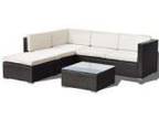pcs Patio Rattan Cushid Furniture Set - Opportunity!