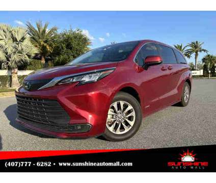 2021 Toyota Sienna for sale is a Red 2021 Toyota Sienna Car for Sale in Kissimmee FL