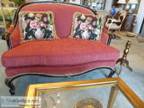 Damask Settee Davenport From Horchow