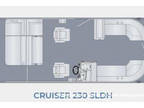 2023 Harris 230 Cruiser SLDH Tri-Toon