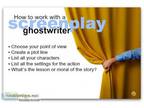 Screenplay writers for hire