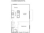 Corinthian Apartments - Renovated 1 bedroom 1 bath
