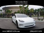 2021 Tesla Model 3 White, 45K miles