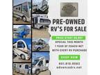 RVs, Recreational Vehicles, Toy Haulers, Motorhomes, Travel Trailers, Class A