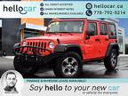 2013 Jeep Wrangler Unlimited Sport SUV: Low KMs, BC Vehicle