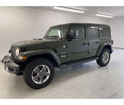 2021 Jeep Wrangler Unlimited Sahara is a Green 2021 Jeep Wrangler Unlimited Sahara SUV in Enid OK