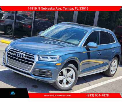 2018 Audi Q5 for sale is a Blue 2018 Audi Q5 Car for Sale in Tampa FL
