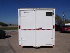 2023 Delco 6'8''X16 Steel Enclosed Trailer