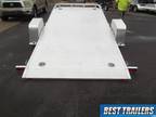 2023 aluma 8214 HS Tilt aluminum car hauler trailer equipment New heavyduty axle