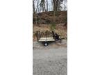 utility trailer 4'6" x 6' with gate