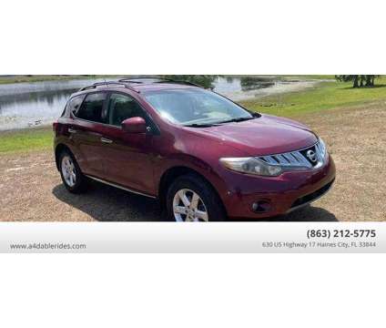 2009 Nissan Murano for sale is a Red 2009 Nissan Murano Car for Sale in Haines City FL