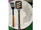 NEW Grilling Spatulas (Heavy Duty Serrated & Silicone) & Cooling Rack