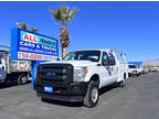 2013 Ford Super Duty F-250 XL 4WD Crew Cab Work Truck with Service Utility Bed