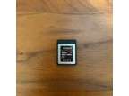 Sony Memory Card XQD G Series 120gb 440mb/s Read 400mb/s