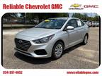 2021 Hyundai Accent Silver, 46K miles