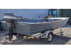 1996 Landau Flat Bottom Aluminum Workboat - PRICE REDUCED! Boat for Sale