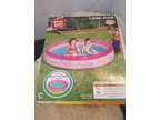 Inflatable Swimming Pool 3 Ring Pool 60" Play Day for Kids