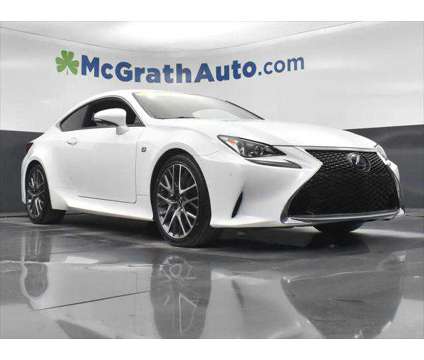 2017 Lexus RC 200t RC Turbo F Sport RWD is a White 2017 Lexus RC 200t Coupe in Dubuque IA