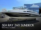 2010 Sea Ray 260 Sundeck Boat for Sale