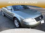 2002 Volkswagen Passat GLX 4Motion 2.8L V6 190hp 206ft. lbs.