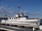 1979 80′ x 18′ x 6′ Documented Research Vessel ex-US Navy Yard Patrol